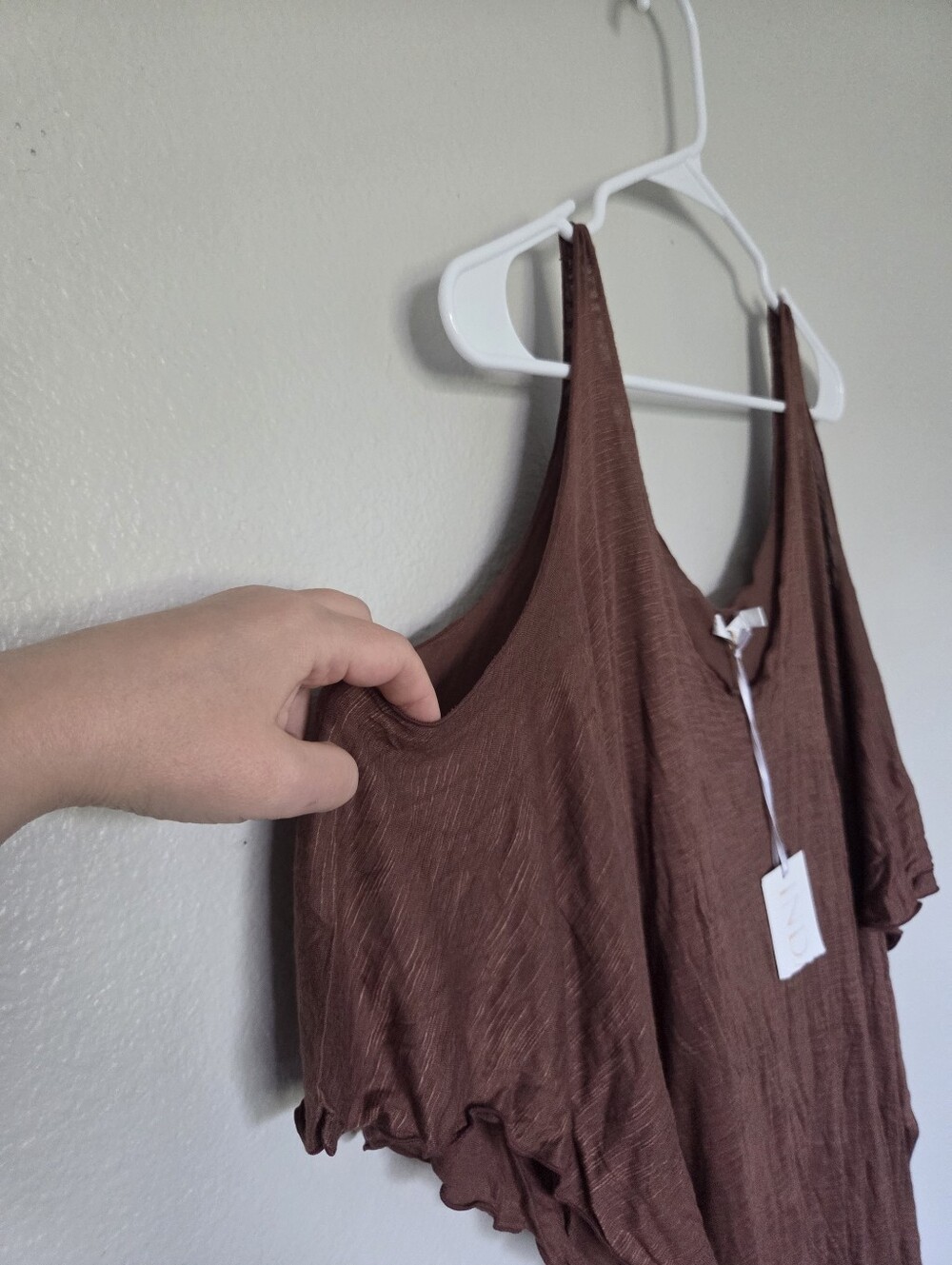 NWT Indah Yang Chocolate Color Dress - Picture 2 of 10